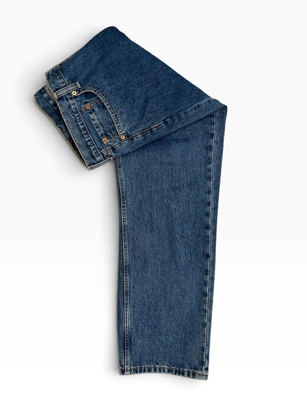Levi’s 505 Regular Fit Men’s Jeans 38x30 Straight Leg Medium Wash Denim
